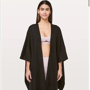 Lululemon Free to Coast Wrap. New with tags. Black